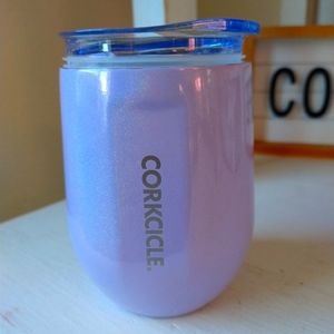 Corkcicle wine tumbler mermaid iridescent
